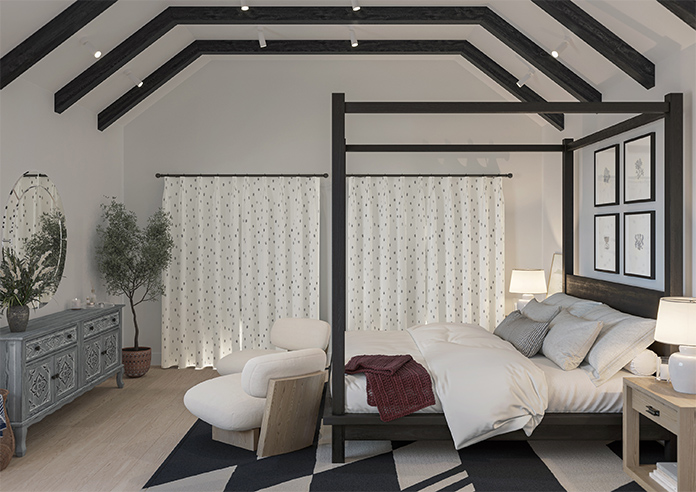 Ink Spots, Warm Grey - Made to Measure Curtains - Image 15